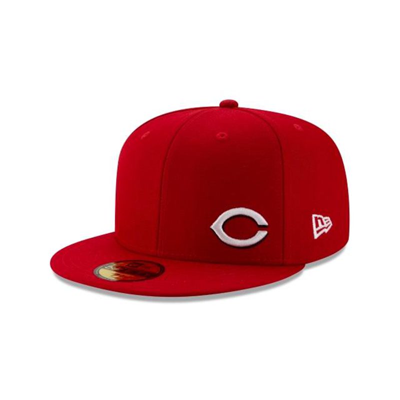 MLB Cincinnati Reds Flawless 59Fifty Fitted (RDK5917) - Red New Era Caps